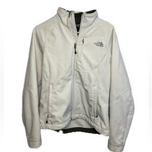 The North Face Apex Wind Resistant Jacket Off White Sz S